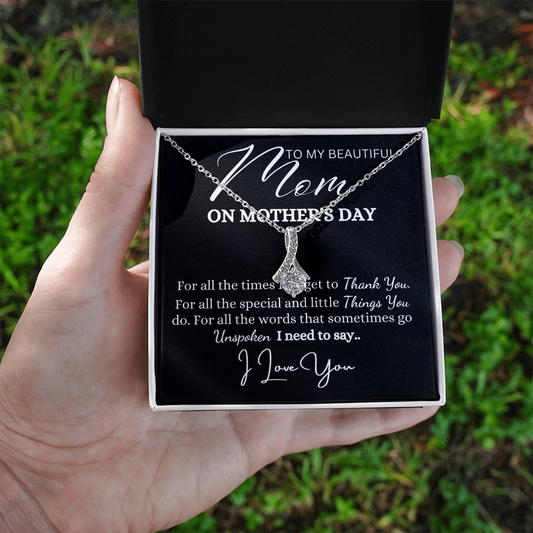 To my beautiful mom on mother's day alluring beauty 2025